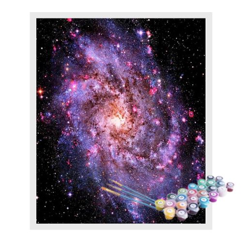 Kit Pintura Numerada Terapêutica - Galáxia
